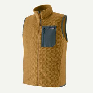men r1 air fleece vest color bobcat brown